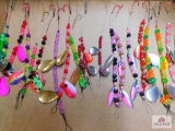 20 custom handmade Erie lures