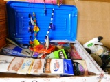 2 boxes of misc. reels and lures