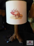 elk legged lamp