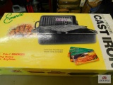 5 in 1 cast iron smoker