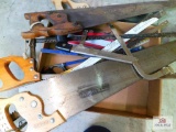 lot of hand saws