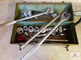 tool box with large socket set
