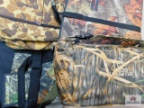 camo duffle bags and cooler