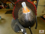 turkey and goose decoys
