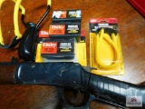 bb gun and slingshot with replacement band and ammo