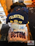 hooded sweatshirts, zip up jackets, fleece jackets, toboggans