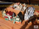 ceramic Christmas village
