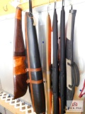 6 soft gun cases (2 mossy oak)