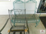 2 pc. Iron patio set