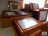 large group of frames