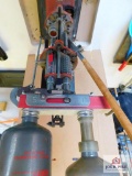 Mec reloading stand and pump
