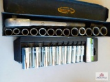 craftsman socket set and a Pittsburgh socket set