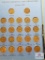 Lincoln memorial cent collection starting with 1959 65 total coins