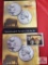 Westward Series Nickels 2 large and one small set