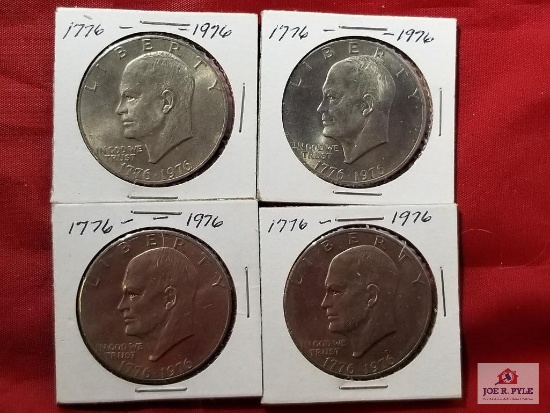 Bicentennial Eisenhower Silver dollars: 1976