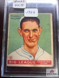 1933 Goudey Big League Gum #82 Dibrell Williams