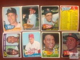 Assorted 1965 Topps baseball cards