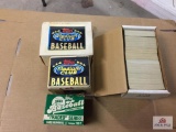 Lot of 5: 1993 Topps Stadium Club Series 2 & 3, 1993 Score Select, & 1991 Topps Traded Series