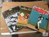 Lot of three 3 books: History of American League, Sports Illustrated World Series, & 2nd Official