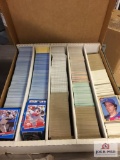 Large box: DUNRUSS 1980, 1990, TOPPS 1987, 1988, 1989, 1990, 1993, FLEER 1993 ?? Complete