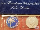 1971 Eisenhower uncirculated silver Dollar