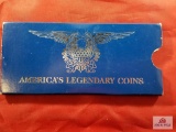 Americas legendary coin 1916 walking liberty half dollar 2 oz. silver