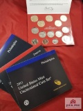 Philadelphia and Denver U.S. uncirculated coin set 2011 2012