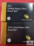 U.S. Mint Proof Sets 2011 2012