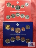 U.S. mint uncirculated coin set Philadelphia and Denver 2018