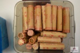 50 Rolls Wheat Cents Mixed Dates