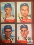 1953 Topps Harry Dorish, Bob Keegan, Billy Pierce, and Tommy Byrne