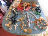 Collection of religious items
