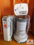 Kerosene heater, electric heater