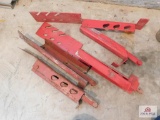 2 sets roof jacks for roof scaffold boards