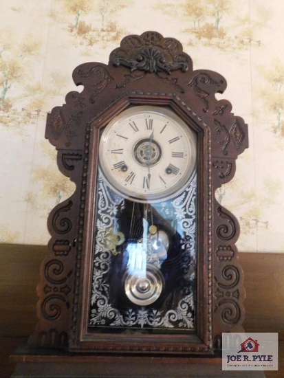 Antique ornate kitchen clock