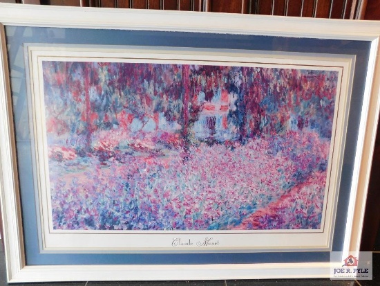 Monet framed print 42x30