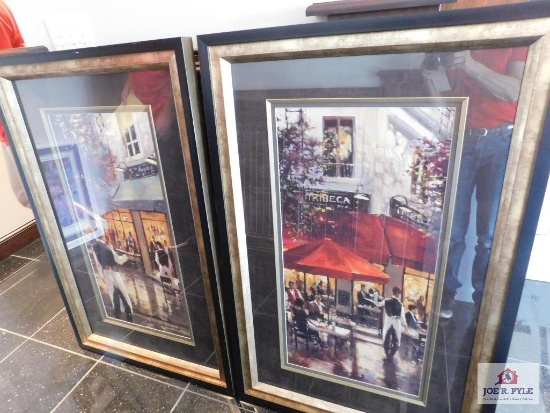 Ben Heighton framed prints {Tribeca Bar} 35"x40"