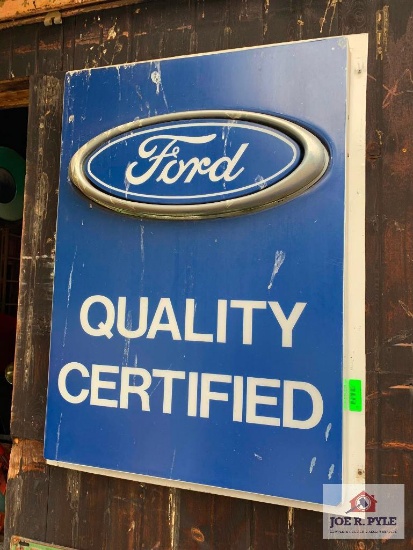 Ford Quality Certified Sign