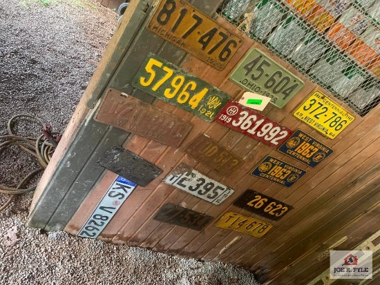 Vintage License Plates