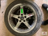 2 Steeda 17 Inch Rims And Tires