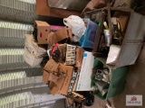 Large Misc. Pile Of Car Parts And Electronics