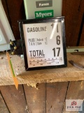 Gas Station Price Sign