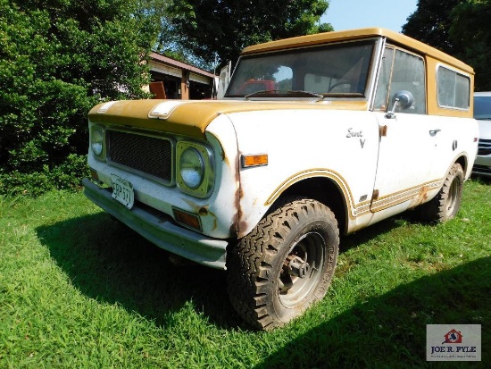 71 International Scout Comanche, 4 Wheel drive, lockout hubs,59,929 miles not confirmed