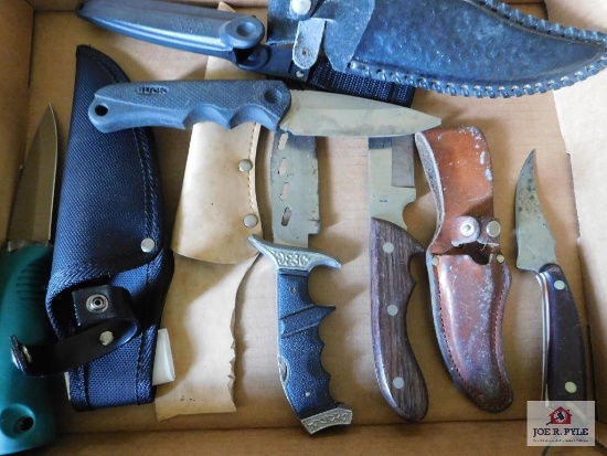 Knives and sheaths