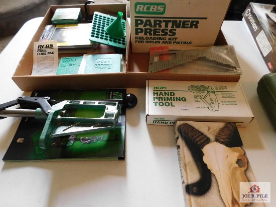 RCBS reloading tools & access.