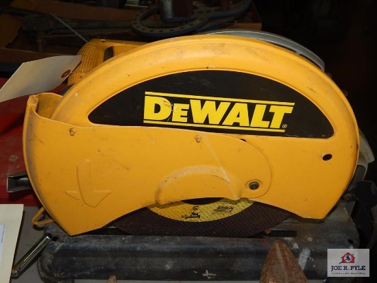 Dewalt 14" abrasive chop saw