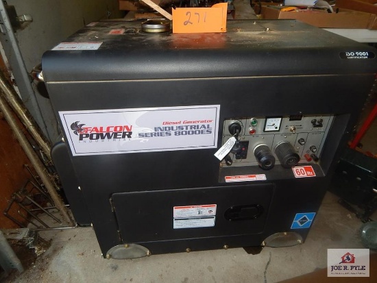 Falcon power Industrial 8000 ES Diesel Generator