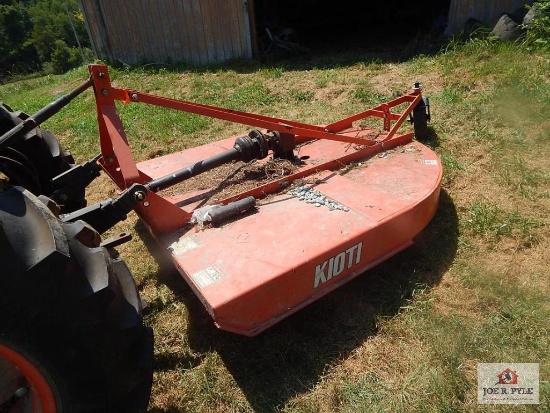 Kioti 6' Brush Hog 3Pt Hitch