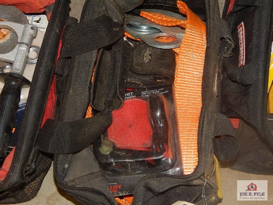 Tool bag w/ safety straps