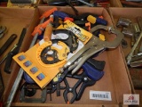 Flat of clamps